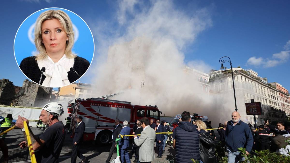 W Rzymie runął cenny zabytek. Zacharowa widzi w tym proroctwo dla Włoch