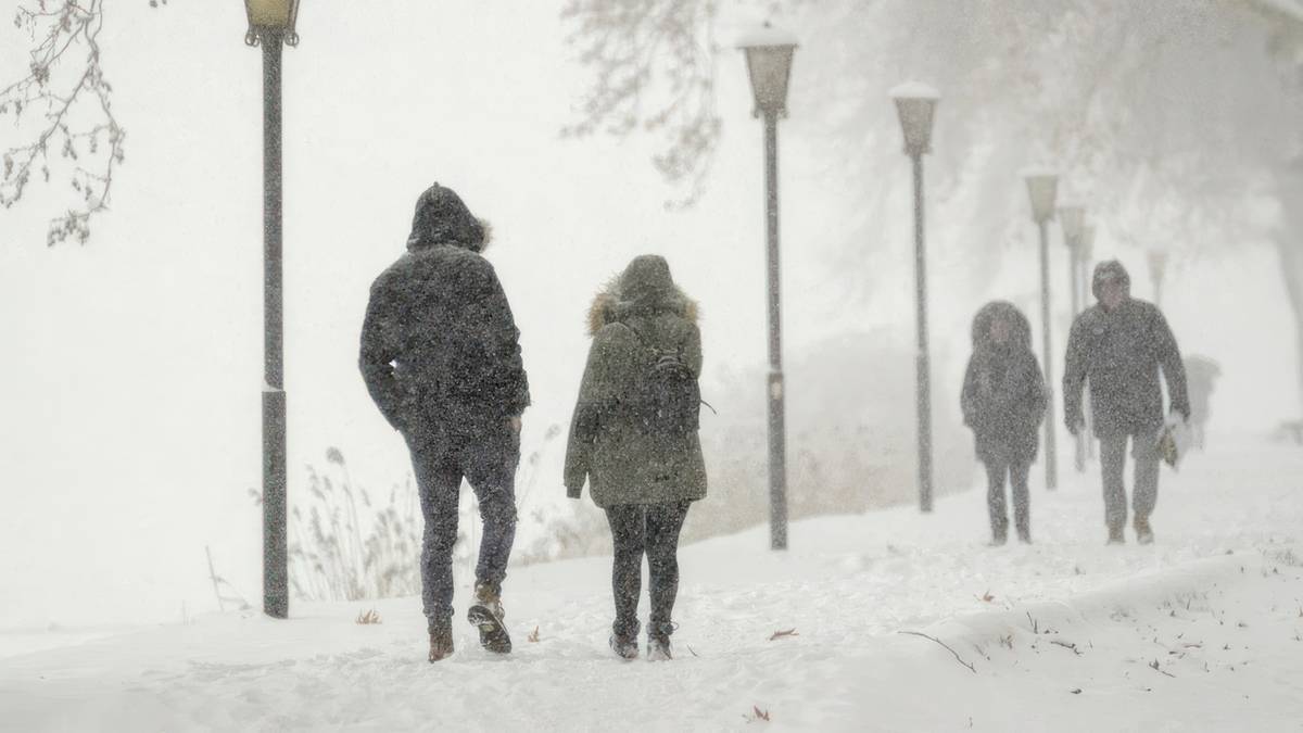 Sroga zima u naszego sąsiada. Masy śniegu i tęgi mróz