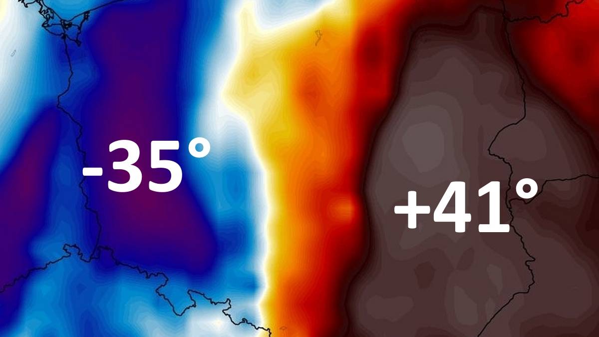 Temperatura w Polsce skoczyła o 76 stopni. Tego jeszcze nie było