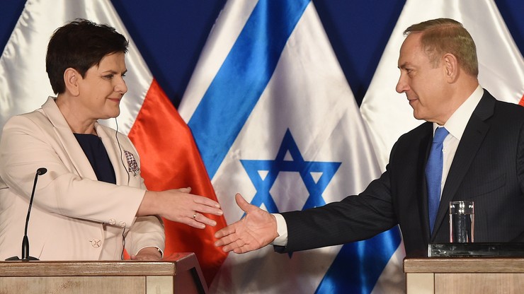 "Chciano zniszczyć zarówno Polaków, jak i Żydów". Szydło spotkała się z premierem Izraela