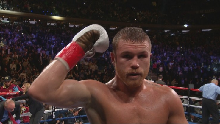 Canelo znokautował Fieldinga! Alvarez mistrzem trzech dywizji (WIDEO)