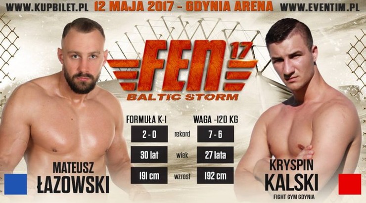 FEN 17: Kalski i Łazowski zmierzą się w Gdynia Arena