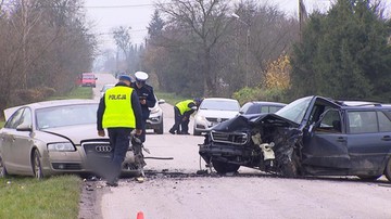 Wypadek busa w Wielkopolsce. Rannych pięcioro nastolatków oraz ich opiekunka