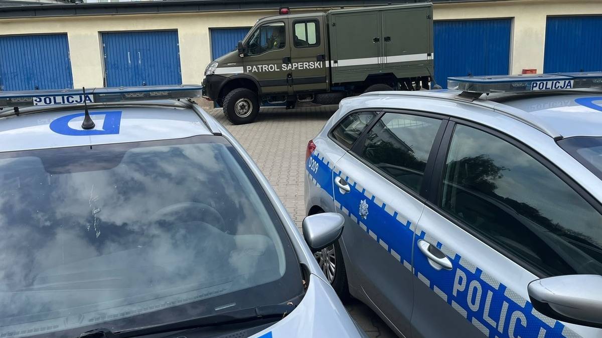 Przyniosła do komendy "pamiątki" po pradziadku. Trzeba było wezwać saperów