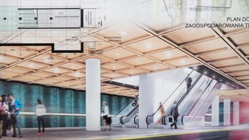 Wiemy, jak będą wyglądać nowe stacje warszawskiego metra. "Przeszklone, lekkie i oszczędne w formie"