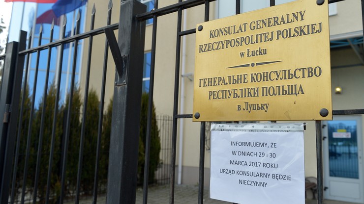 Polskie konsulaty na Ukrainie zamknięte do odwołania