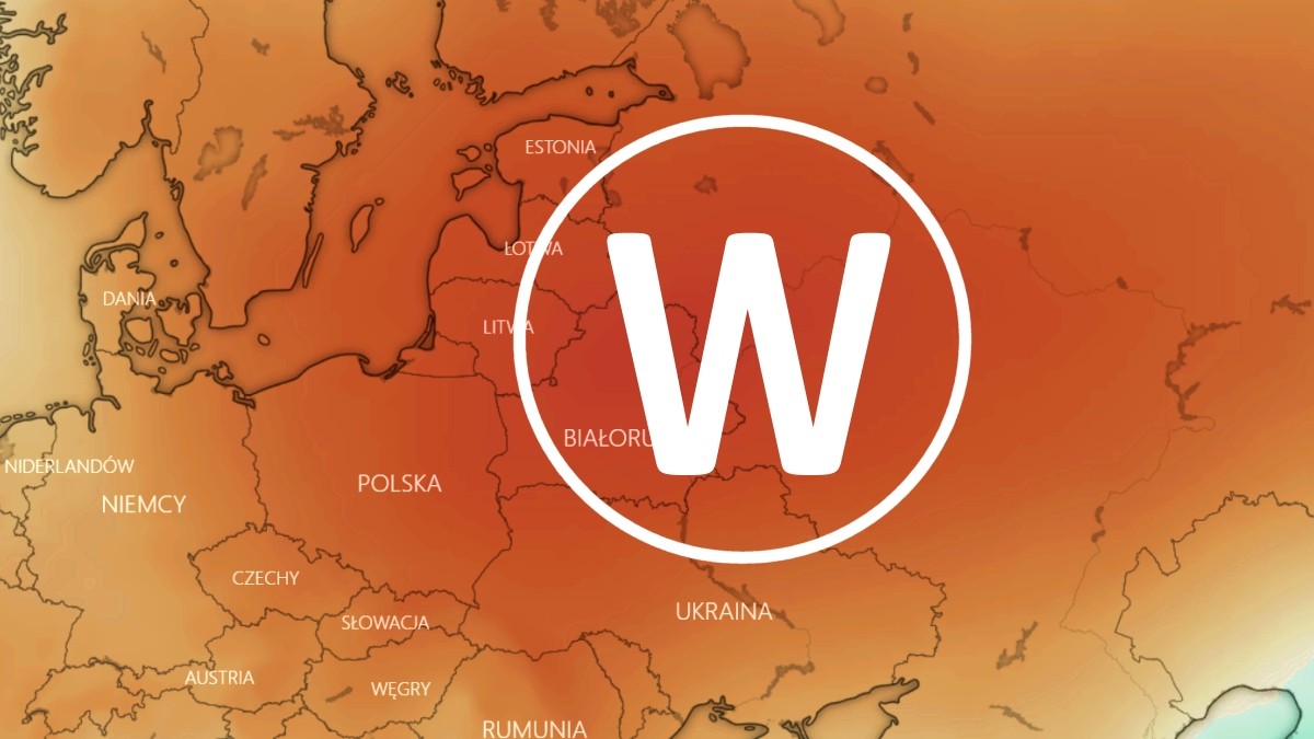 Potężny wyż znad Rosji będzie wpływać na pogodę w Polsce. Fot. Windy.com