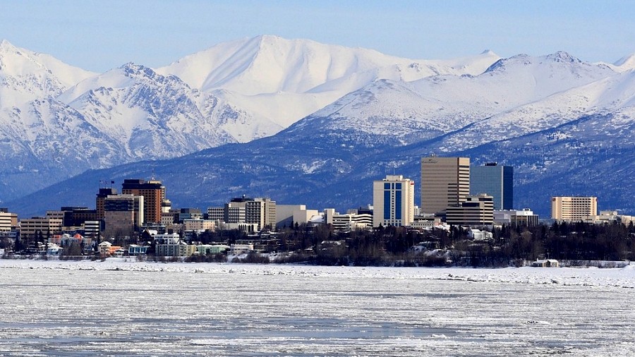 Anchorage, największe miasto Alaski. Fot. Pixabay.