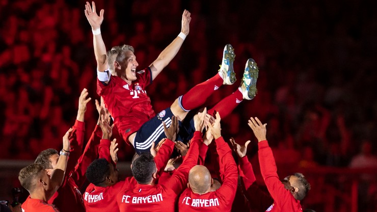 Lewandowski zrobił sobie pamiątkowe zdjęcie z legendą Bayernu Monachium