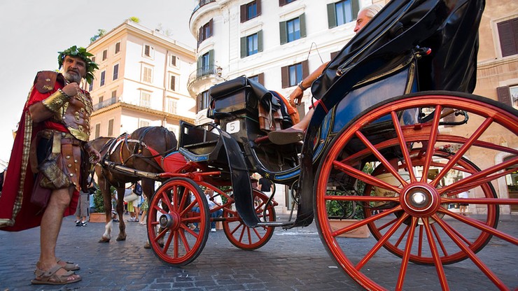 Dorożki znikną z ulic Rzymu, będą jeździć tylko po parkach