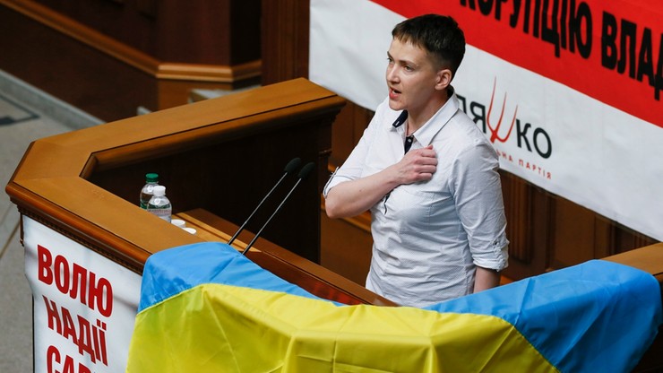 Sawczenko: nie pozwolę zapomnieć o tych, którzy giną za Ukrainę