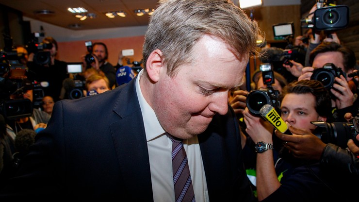 Dymisja premiera Islandii. Gunnlaugssona pogrążyły "panama papers"