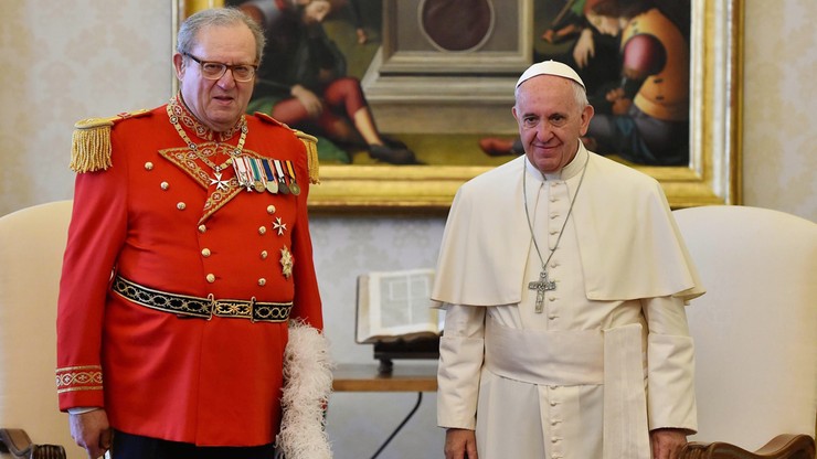 Papież przyjął dymisję Wielkiego Mistrza Zakonu Kawalerów Maltańskich