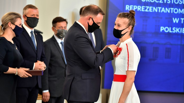 Prezydent Andrzej Duda wręczył odznaczenia dla medalistów igrzysk paraolimpijskich