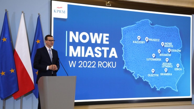 Zmiany na mapie Polski. Będzie dziewięć nowych miast