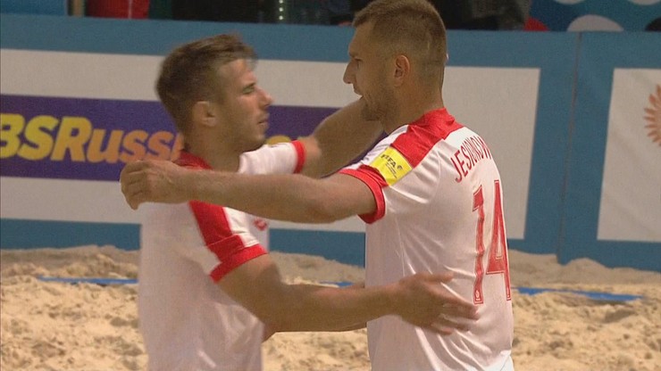 Beach soccer: Polacy z awansem do następnej rundy. Kolejne zwycięstwo Biało-Czerwonych