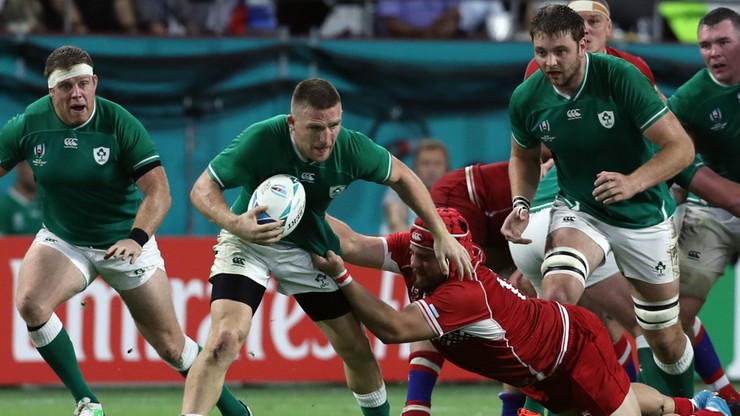 PŚ w rugby: Fidżi pokonało Gruzję, a Irlandia rozgromiła Rosję