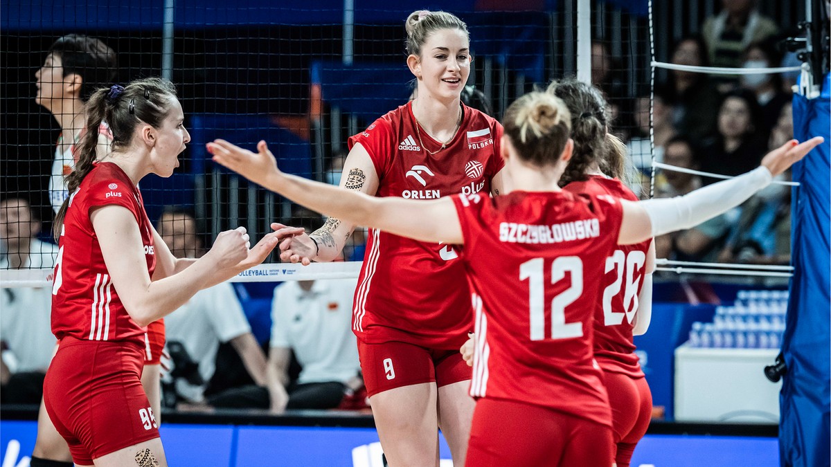 Liga de Naciones de Voleibol: Polonia – China.  Transmisión de TV y transmisión en línea