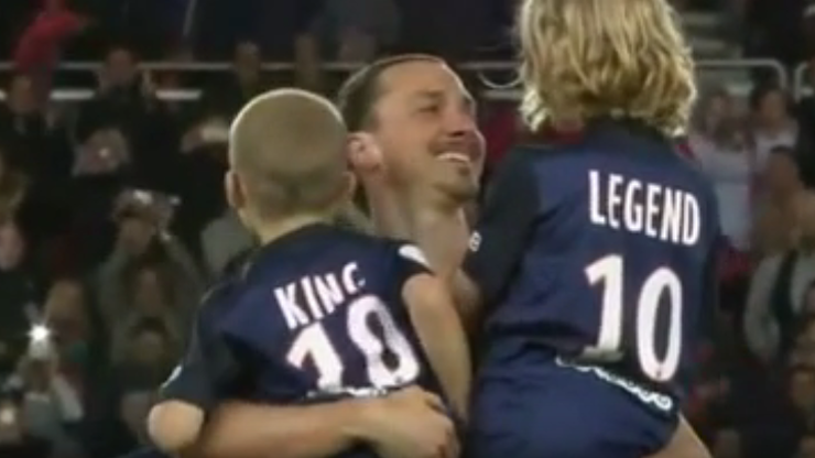 Zlatan-król, Zlatan-legenda! Niezwykłe pożegnanie Ibrahimovicia (WIDEO)