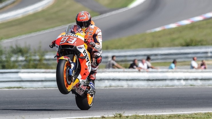 MotoGP: Marquez na pole position w Czechach