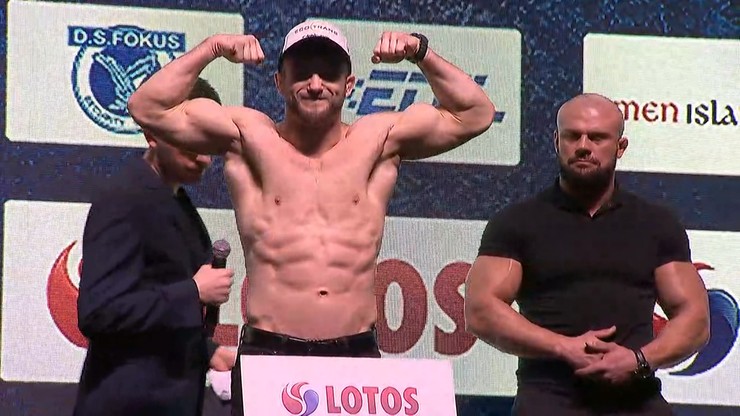 Rębecki przed FEN 27: Wypiję yerba mate i skupiony na celu wejdę do klatki