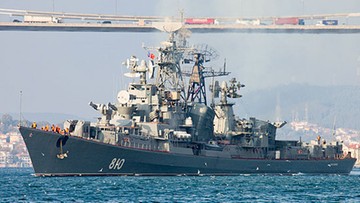 Turecki statek płynął wprost na rosyjskiego niszczyciela. Strzały ostrzegawcze