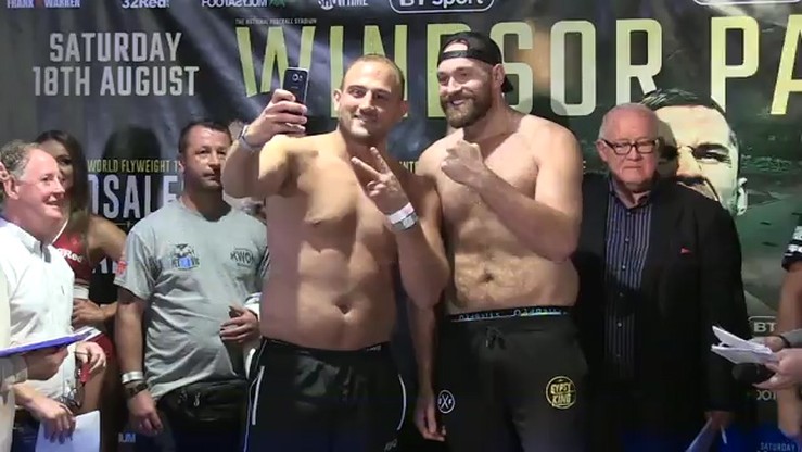 Fury zrzucił kolejne kilogramy. Wyniki ważenia przed galą w Belfaście