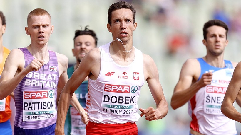 ME Monachium 2022: Patryk Dobek awansował do półfinału biegu na 800 m