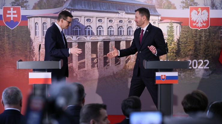 Premier Morawiecki na Słowacji: mamy punkt zwrotny w historii i nie wolno chować głowy w piasek