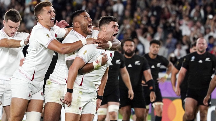 PŚ w rugby: Anglia pokonała Nową Zelandię i jest pierwszym finalistą