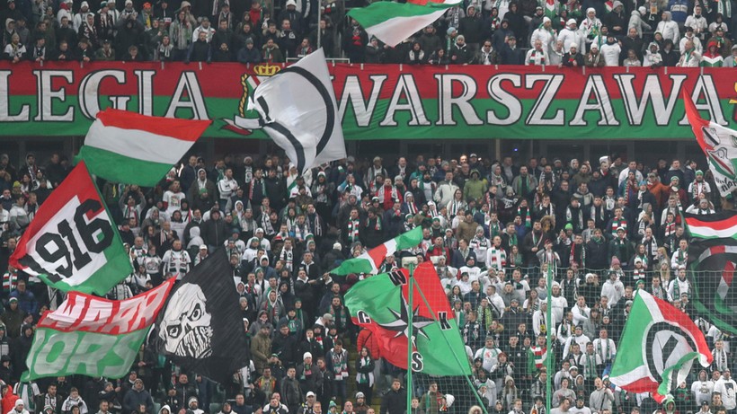 Liga Europy: Legia Warszawa wydała komunikat ws. polskich kibiców na meczu z Napoli
