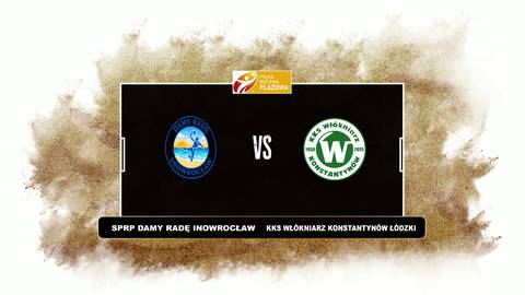 Plansza z wynikami meczu koszyk&oacute;wki: SPR Damy Radę Inowrocław vs KKS Wł&oacute;kniarz Konstantyn&oacute;w Ł&oacute;dzki.
