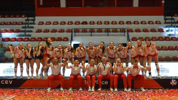 ZŁOTO – Mistrzostwa Europy U16 siatkarek