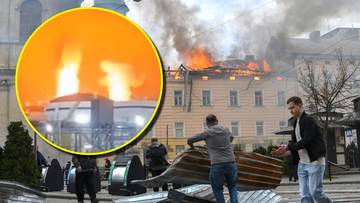 Niemal 1000 dronów poleciało w kierunku Ukrainy. Kijów odpowiedział ogniem