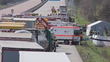 Katastrofa autobusu w Niemczech. Są ofiary