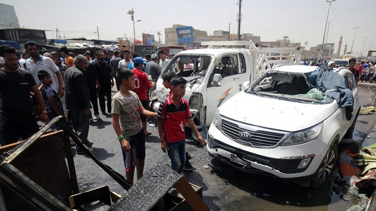 Seria zamachów bombowych w Bagdadzie