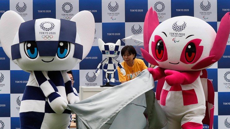 Tokio 2020: Olimpijskie maskotki z wizytą w Europie