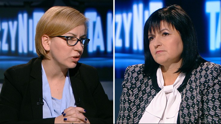 "PiS pcha kobiety w głodowe emerytury" - Paulina Hennig-Kloska w programie "Tak czy Nie"