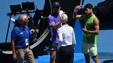 Chwile grozy na Australian Open. Przerwano mecz Alcaraza