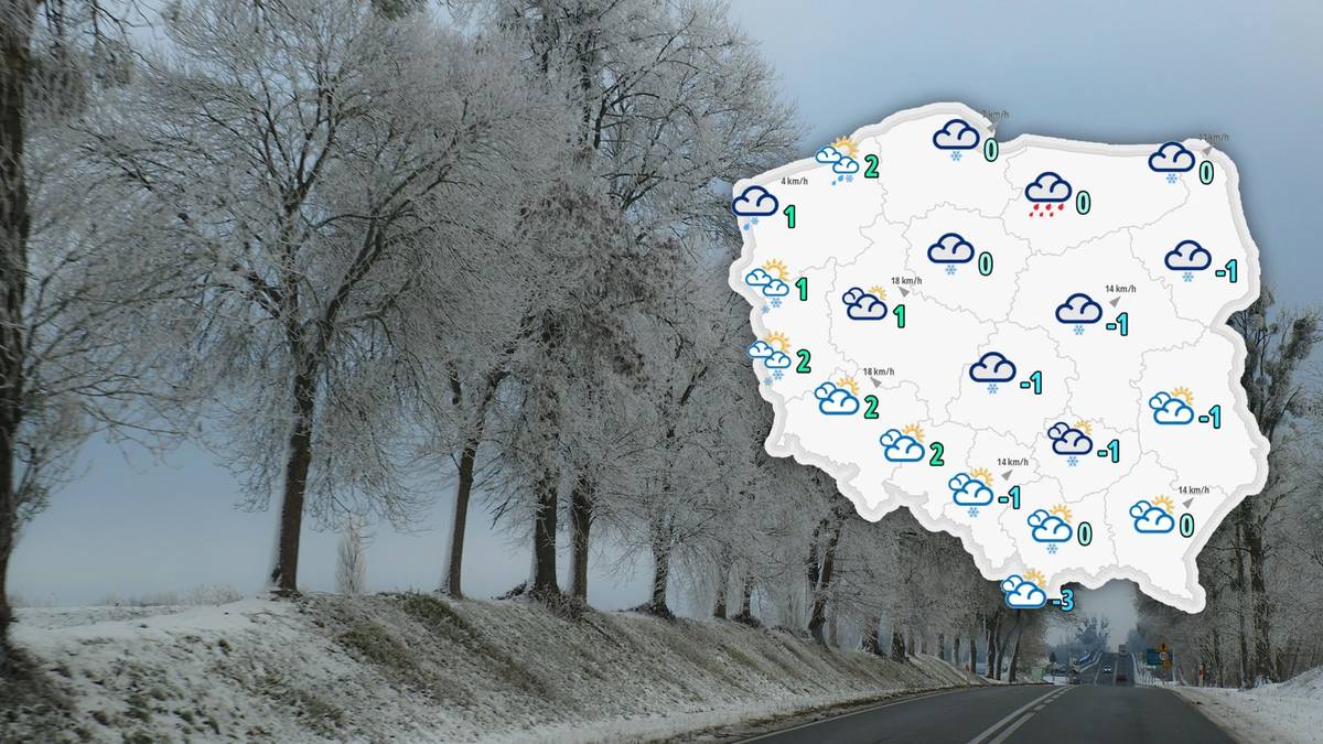 Jesień ustępuje zimie. Nadchodzą mrozy i śnieg