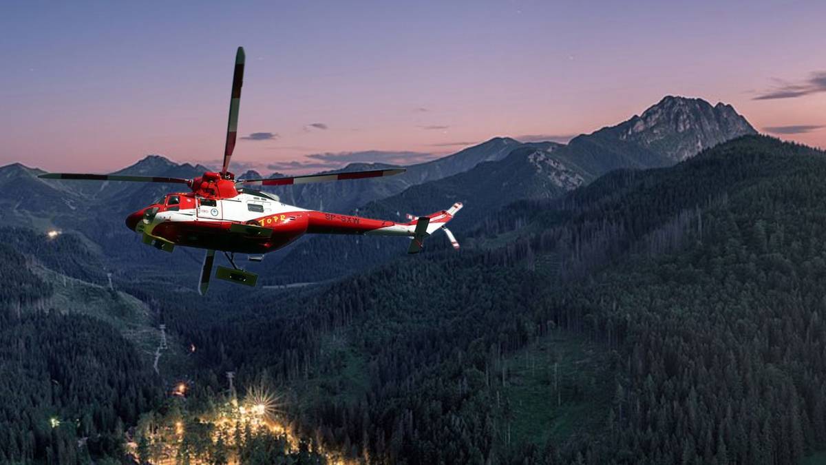 Skomplikowane akcje ratunkowe w Tatrach. Dotarli do turysty w szałasie