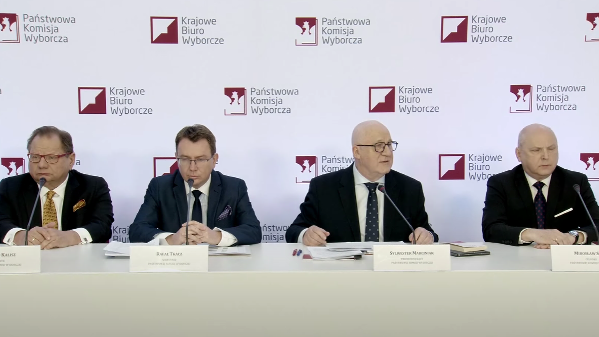 Konferencja PKW przed ciszą wyborczą. Oglądaj od godz. 12:00