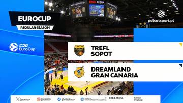 Trefl Sopot - Dreamland Gran Canaria. Skrót meczu