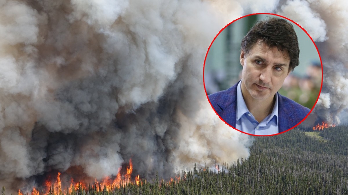 Kanada. Ponad 900 pożarów. Justin Trudeau żegna 19-letnią strażaczkę