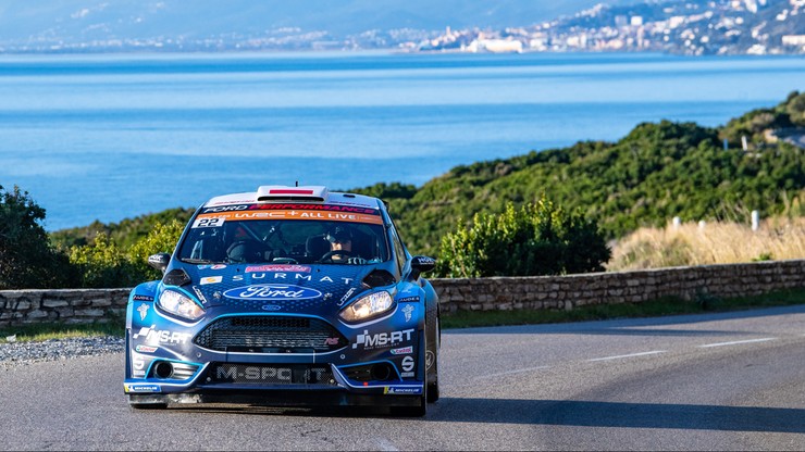 Pieniążek liderem WRC 2 Pro po Rajdzie Korsyki