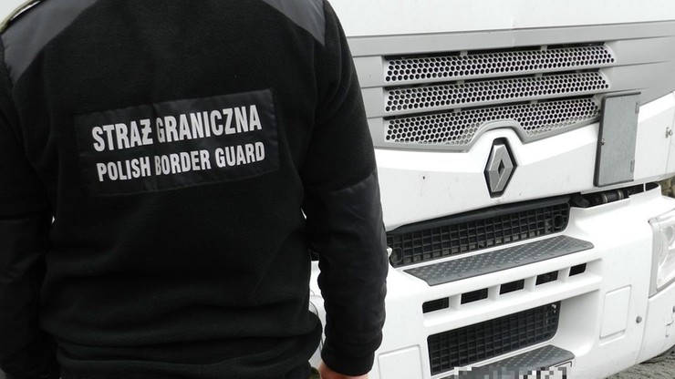 Trzech nielegalnych imigrantów w polskiej ciężarówce. Zostali zatrzymani