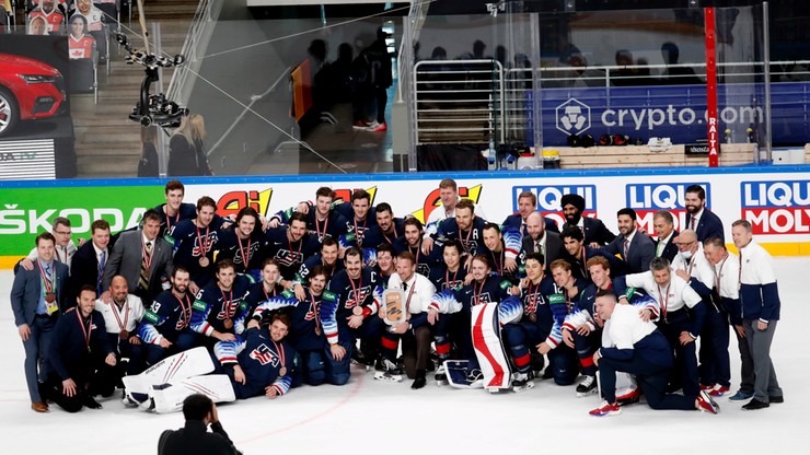 MŚ w hokeju: Amerykanie z brązowym medalem
