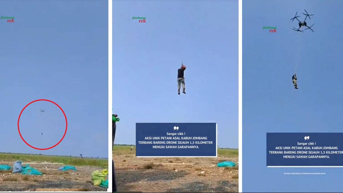 Dyrektor firmy rolniczej leciał dronem nad polem, by nagłośnić brak pracowników