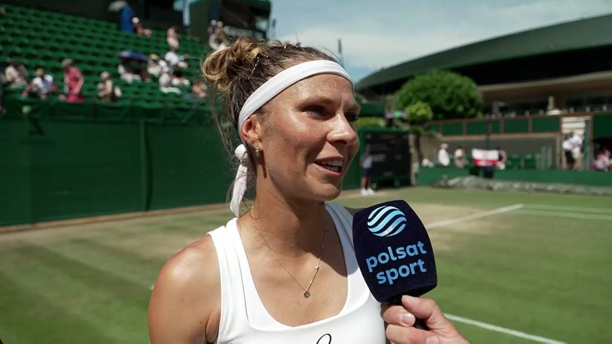 Katarzyna Piter w ćwierćfinale Wimbledonu: „Jestem wdzięczna, że stoję na korcie"