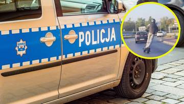 Zdjęcie do aktualności: Jechał hulajnogą ponad 100 km/h. Trwa poszukiwanie lekkomyślnego uczestnika ruchu